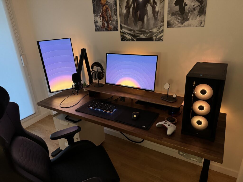 Actual Setup Orange Theme