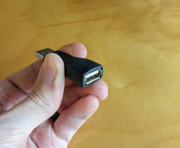 If you ever think you are useless, remember that this USB to USB adapter exists