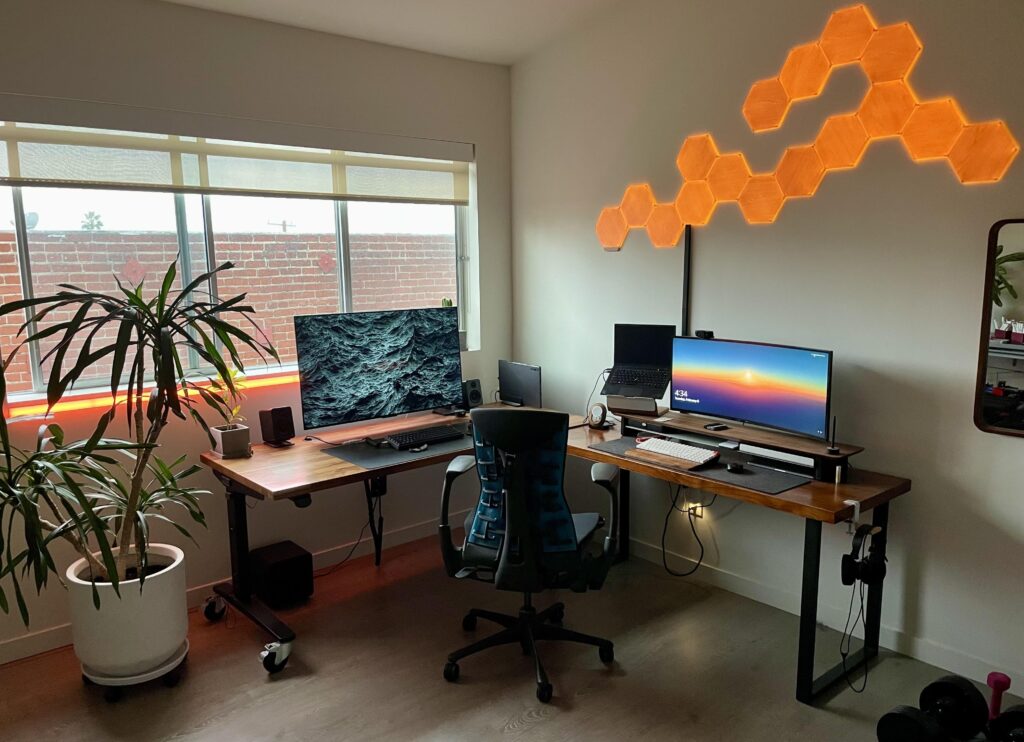 current home office setup