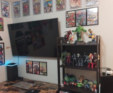 My fiance gave up 2/3 of her home office for me