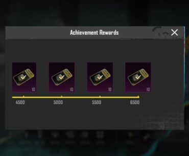 PUBGM should have already added achievement rewards up to *at least* 10 000 Achievement points, since it's possible to get that many points, and a few hundred people have already gotten there.