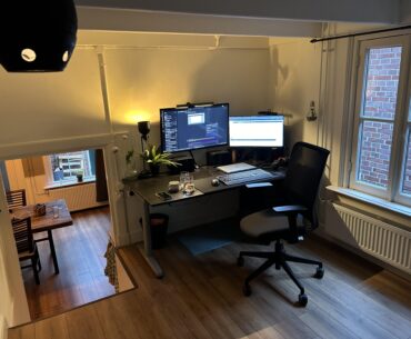 Where I work from home and battle
