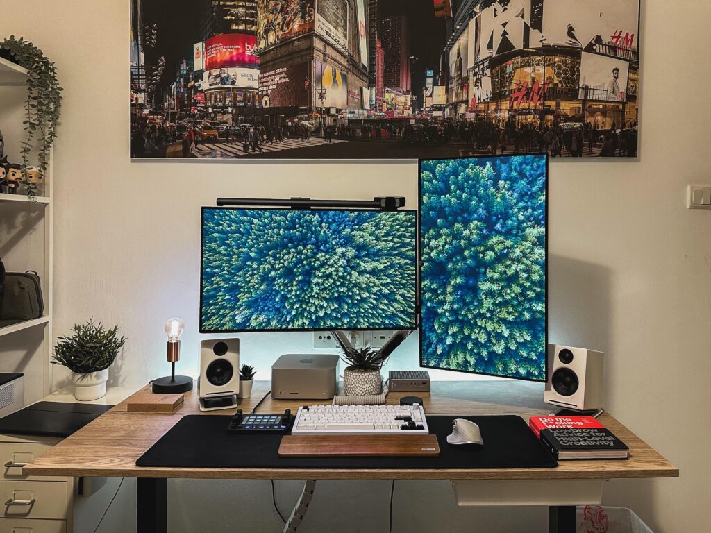 My favorite place - Mac Studio setup