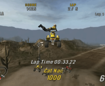 ATV offroad fury on ps2 was an incredible game I used to love just leaving the race track sometimes, see what else is happening in the world.