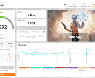 What could be the reason for my Time Spy scores being so low?