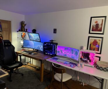 His and hers battle station!