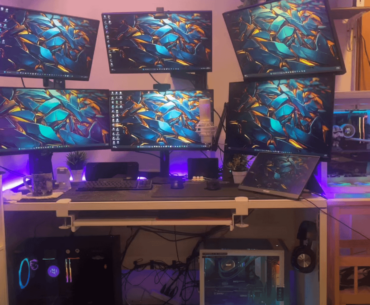 Part of my friend's PC Setup