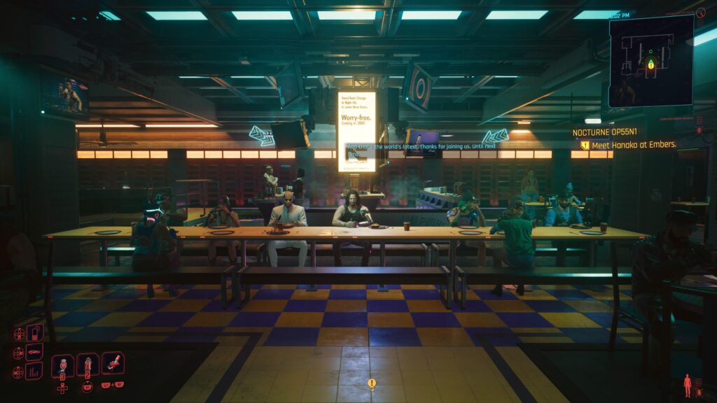 The last supper ?