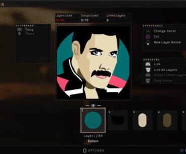 Freddie Mercury emblem Rate /10