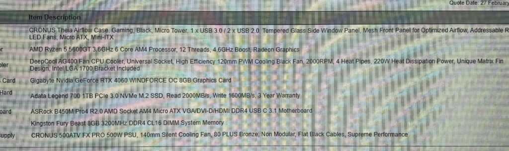 How’s this for 930?
