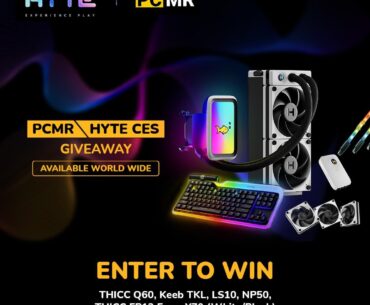 HYTE x PCMR - CES Worldwide Giveaway - Win the entire HYTE Nexus Ecosystem, and more!