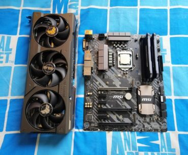 The size of modern graphics cards is definitely getting out of control.