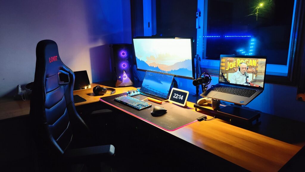 My corner of work/gaming, give me some tips to make it better