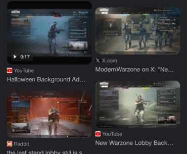 Remember they used to change the lobby background every season?