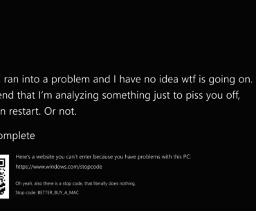 Every single BSOD in a nutshell