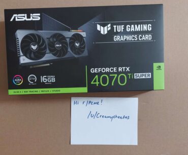 [Giveaway] Asus TUF gaming 4070 Ti Super