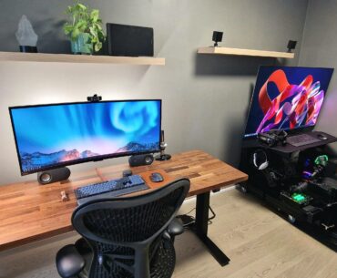 Work/life balance is important. Suggestions for right wall is welcome!