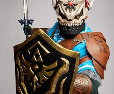 Tears of the Kingdom Link with Evil Spirit Mask- by dcwbuilds