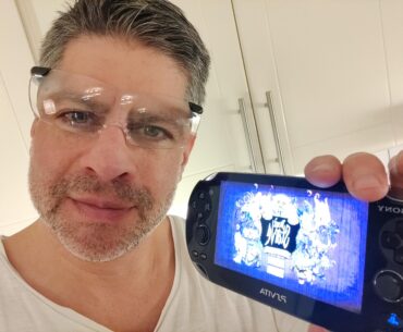 [51m] Getting old, too much eyestrain when using my handheld gaming consoles. But a pair of cheap-ass plastic magnifying glasses improved matters greatly.