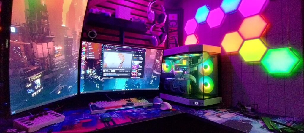 Finally my setup is complete! More pics to come!