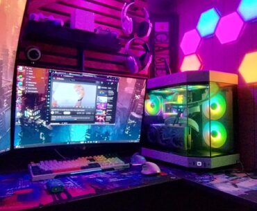 Finally my setup is complete! More pics to come!