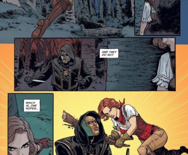 So apparently, The Order was chasing Scarlet through the woods during Dead of the Night