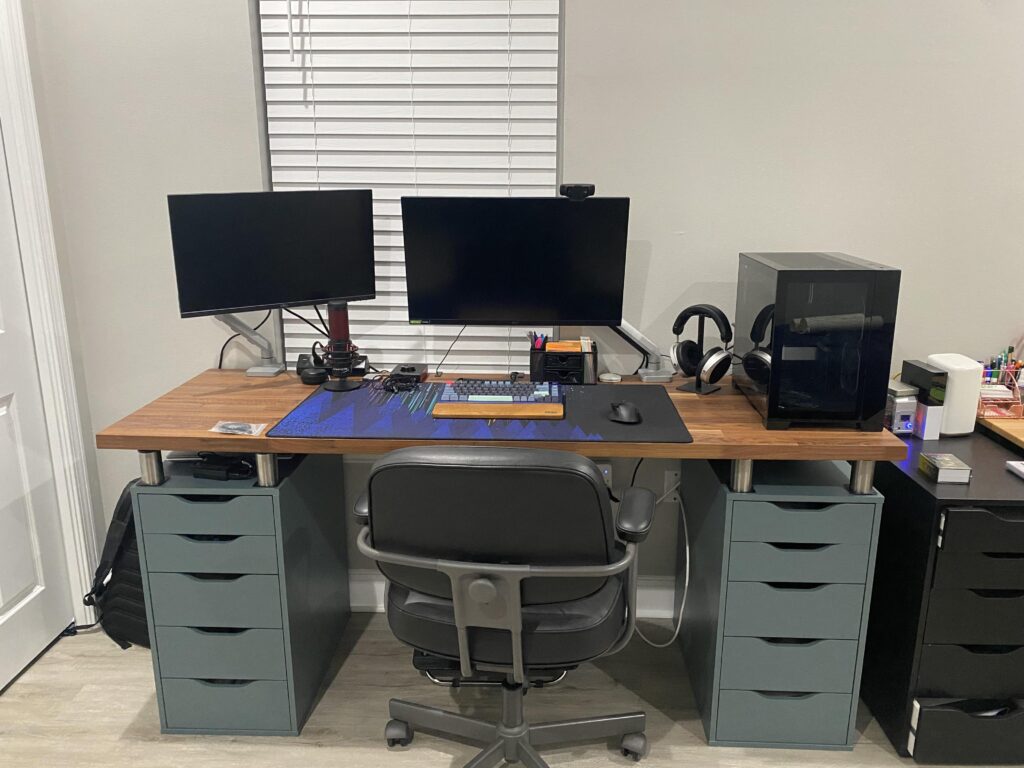 My First Work and Entertainment setup, thoughts to improve?