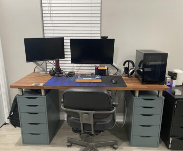 My First Work and Entertainment setup, thoughts to improve?