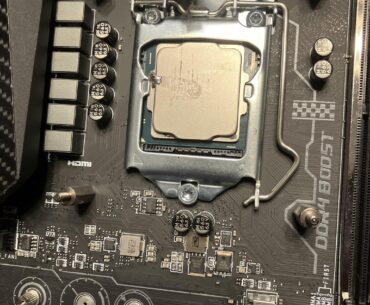 7 years after installing I got to see how well that drop of Liquid Metal spread