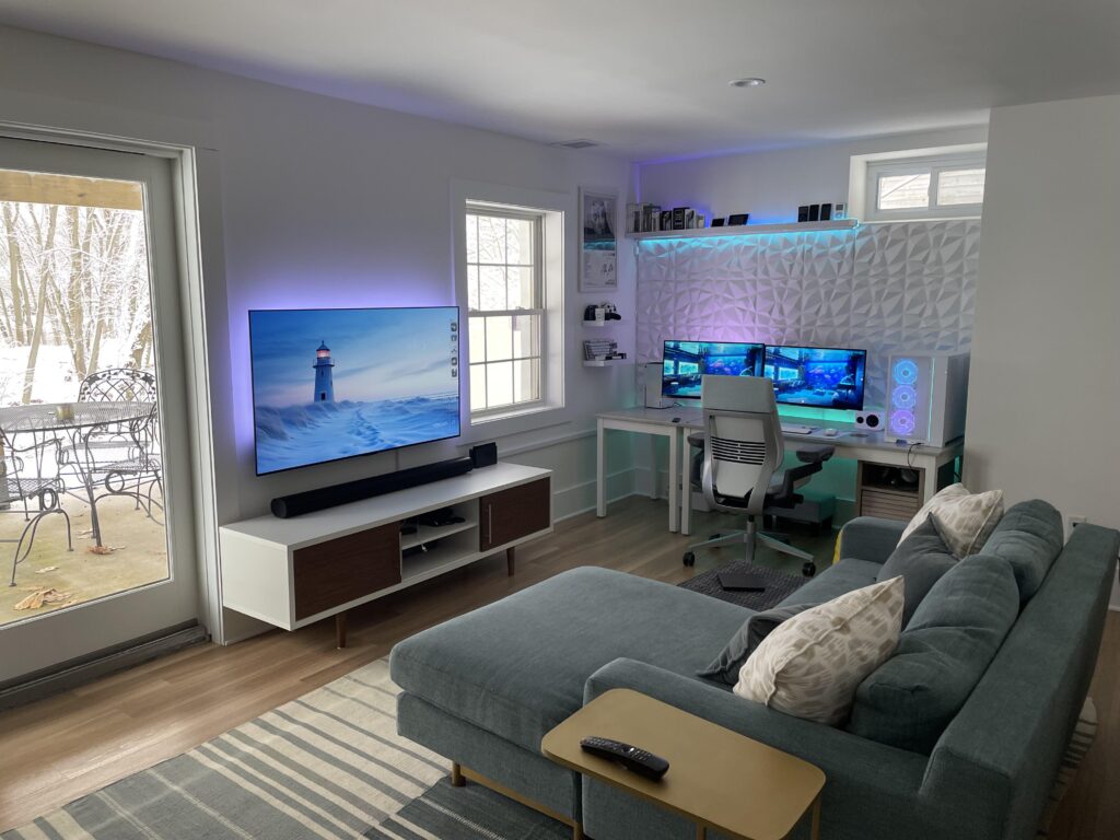 My room is ready: Perfect for a snowy day!