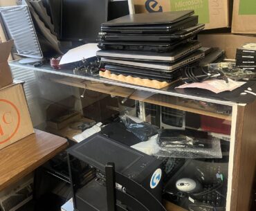 My dad passed a few days ago, he owned a computer/laptop repair shop and has a decades worth hoard of old computers. What’s shown is probably 30% of the entire collection. What steps do I need to take to start processing all of this?