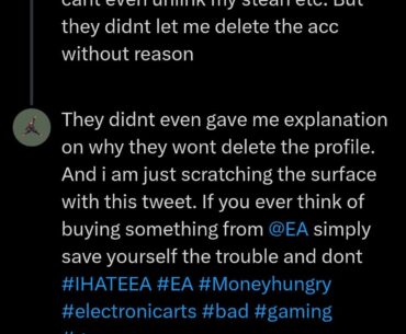 EA are trash