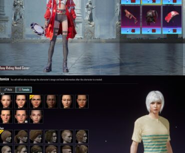 so the hair in the new set costs almost 3000 uc but you can get the exact same hair for free in customize...how lazy and greedy can pubg be