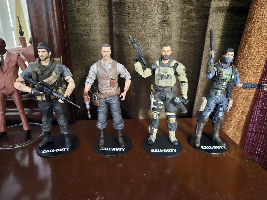 I thought this would be cool to share, my McFarlane COD Black Ops 4 Collection I thought this would be cool to share, my McFarlane COD Black Ops 4 Collection