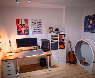 Little peek into my creative/gaming haven.