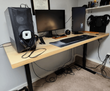I built this desk for about $300, blows my old costco picnic table out the water.