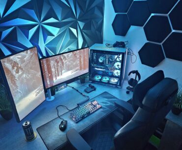 Reupload of my Battlestation - Dark Winter Theme