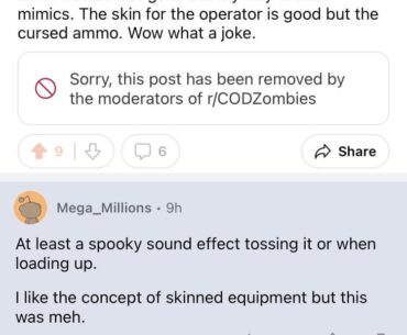Why keep removing my posts man can you please tell me what I did wrong this time.