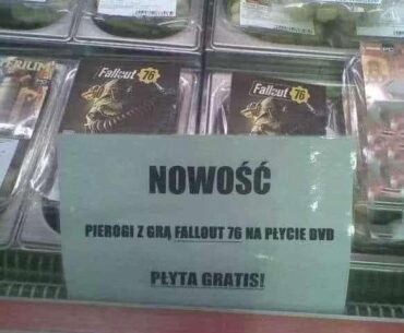 Dumplings, with Fallout 76 as a freebie (Poland)