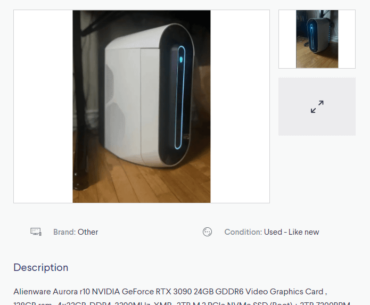 Feel bad for the poor soul who's going to buy this