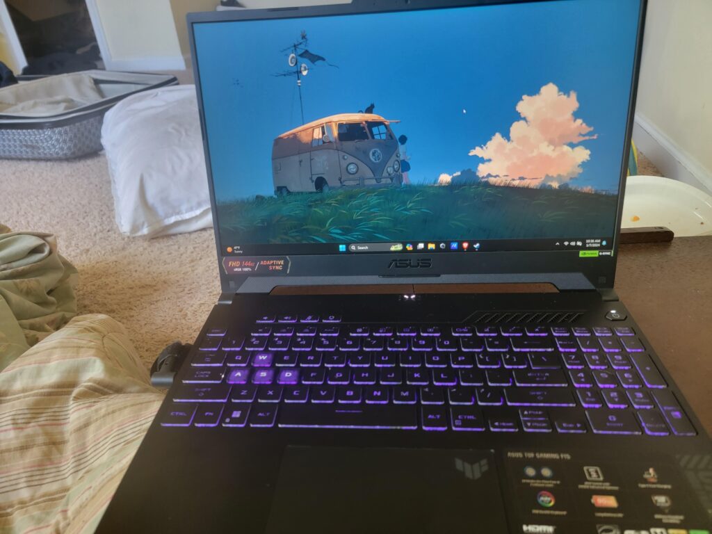 Dad gifted me a asus a17 (4070 variant)