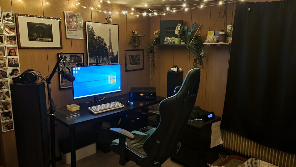 My current, small and cozy.