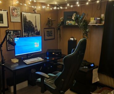 My current, small and cozy.