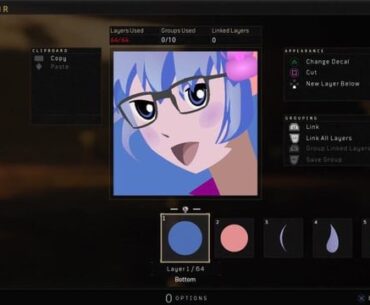 “Access denied” Camo anime Girl made as a emblem /10?