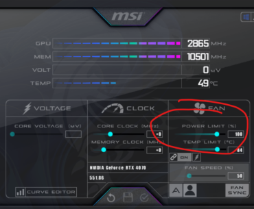 Is it advisable to increase the power limit on my MSI gaming x slim 4070 past 100%? Ive never done this before so just curious. Thanks.