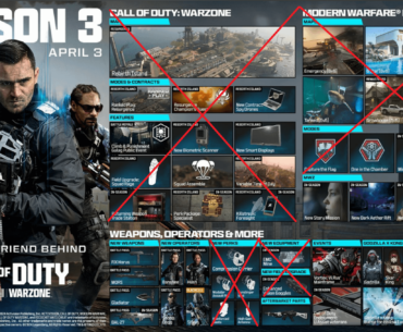The Season 3 roadmap as seen by a Zombies player.