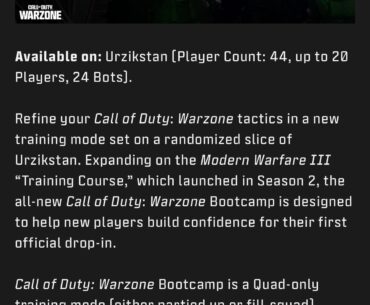 So instead of giving us bots in private matches, we get this?