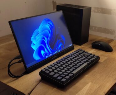 My finished traveling setup with