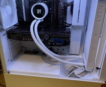 cable management on my first pc that i built