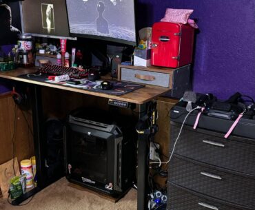 Here is my full Setup🔥 The Gamer Girl Station 💕